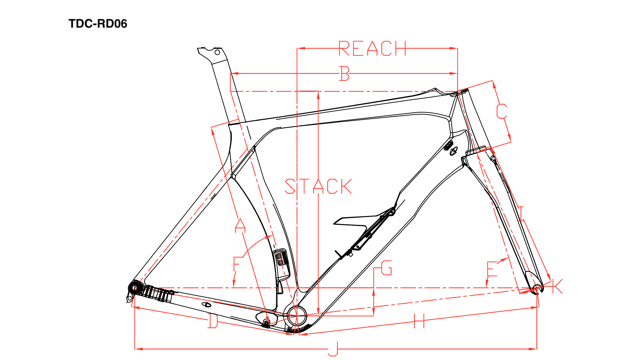 Road Disc 700C Rahmengeometrie