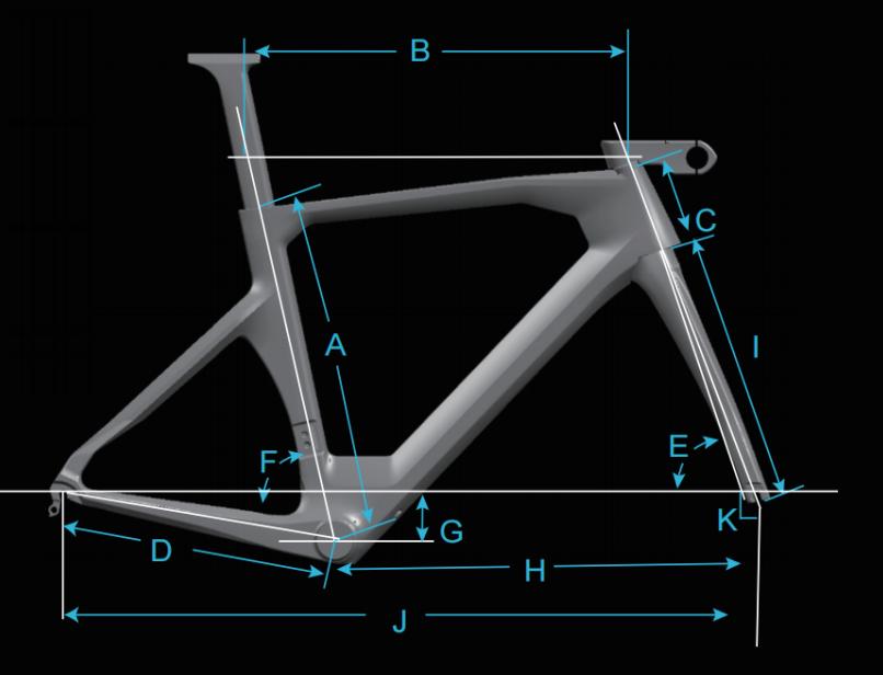 Carbon TT-Rahmenset