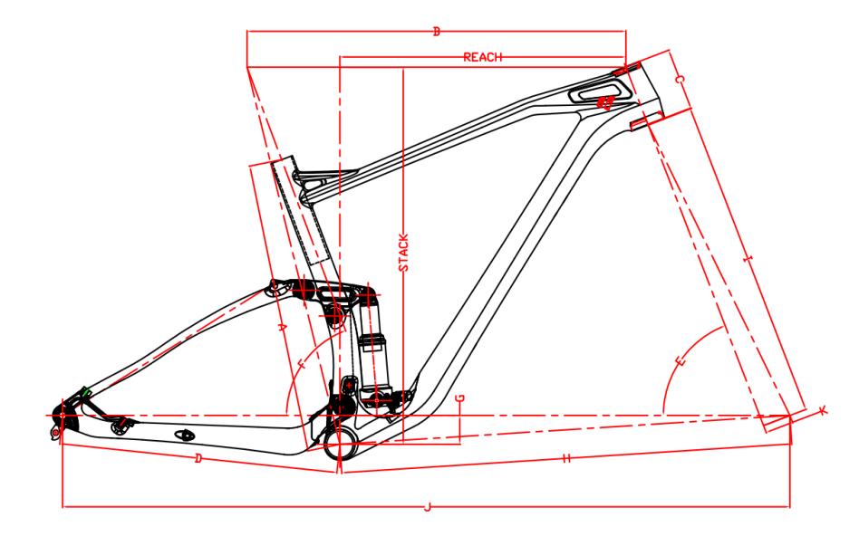 Vollgefederter MTB-Carbonrahmen