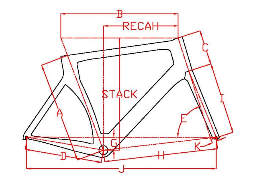 Vollcarbon-Aero-Straßenrahmen mit Direktmontage