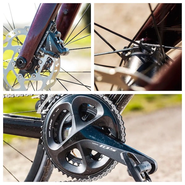 Scott Addict 30 Gruppe, Laufräder und Reifen