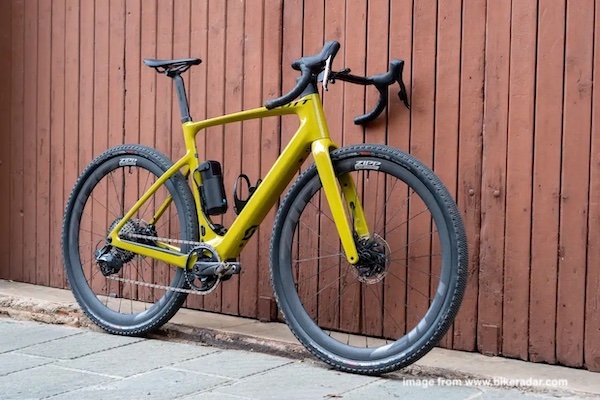 Scotts erstes elektrisches Schotterrad namens Scott Solace
