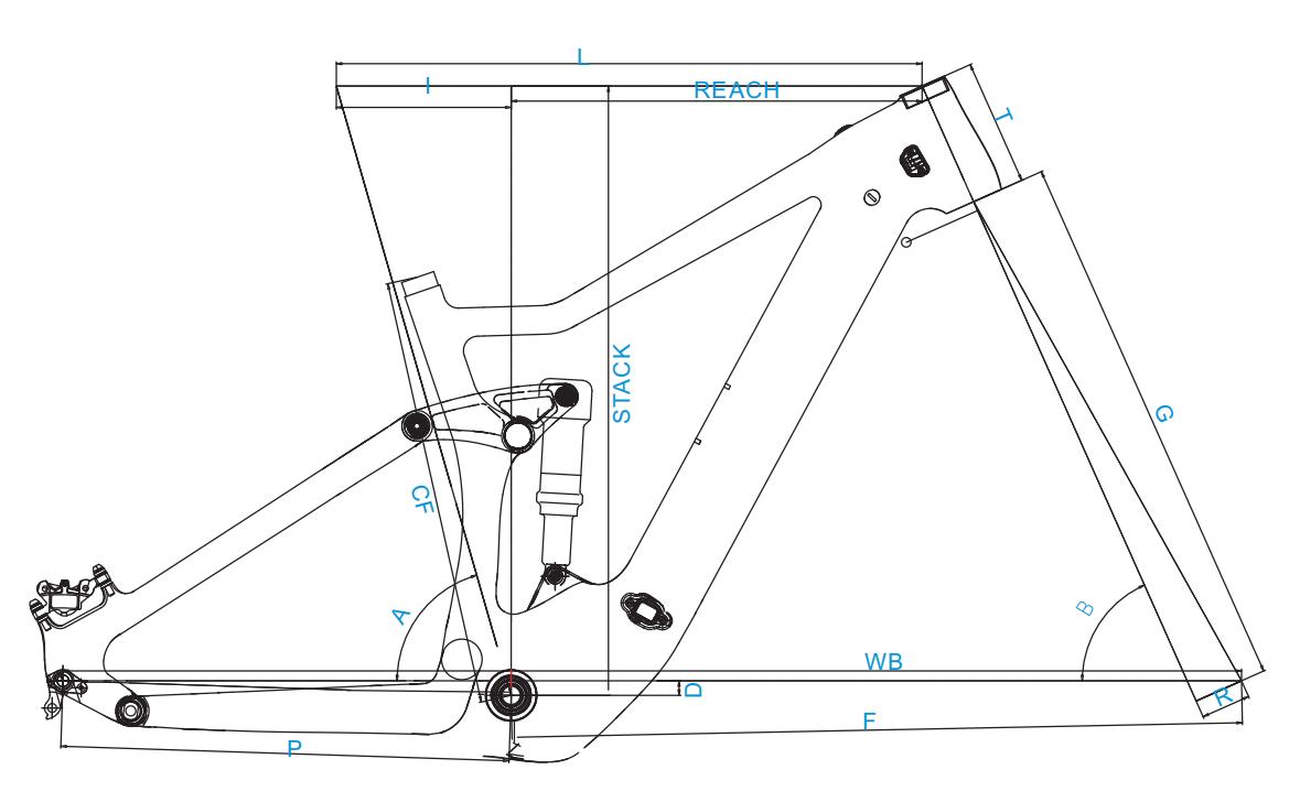 Vollgefederte Carbon-Elektrofahrrad-Rahmensets