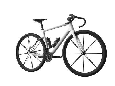 TDC-GR55 2023 Scheibenbrems-Carbon-Gravel-Bike-Rahmenset mit integriertem Lenker